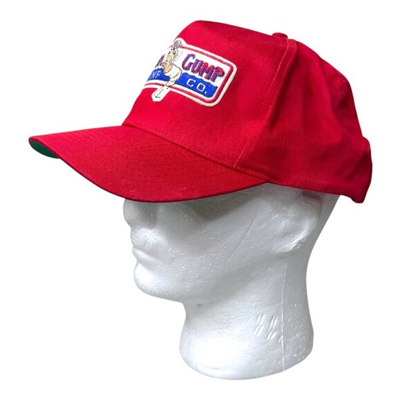 Bubba Gump Shrimp Co. Red Adjustable Hat Embroidered Logo Cap Forrest Gump READ - Picture 2 of 9